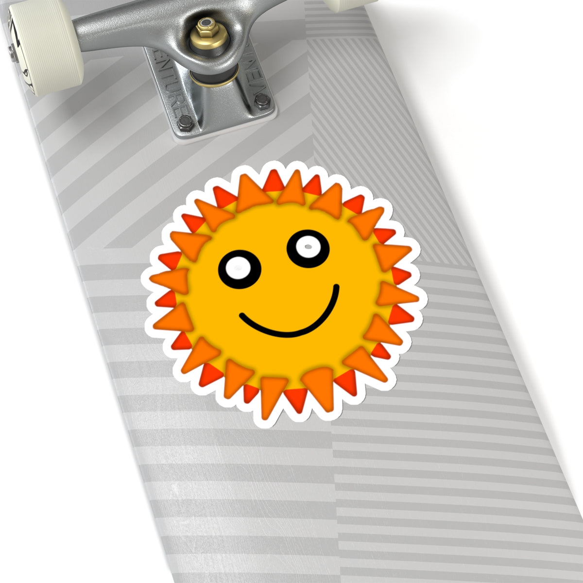 Smiley Sun Sticker