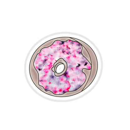 Marble Donut Sticker