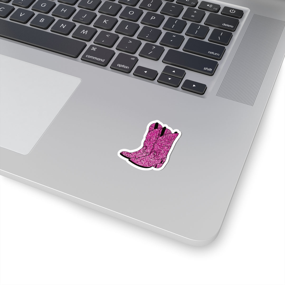 Pink Cowgirl Booties Sticker