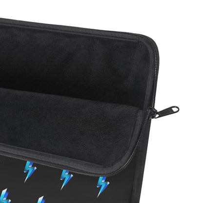 Black Lightning Laptop Sleeve