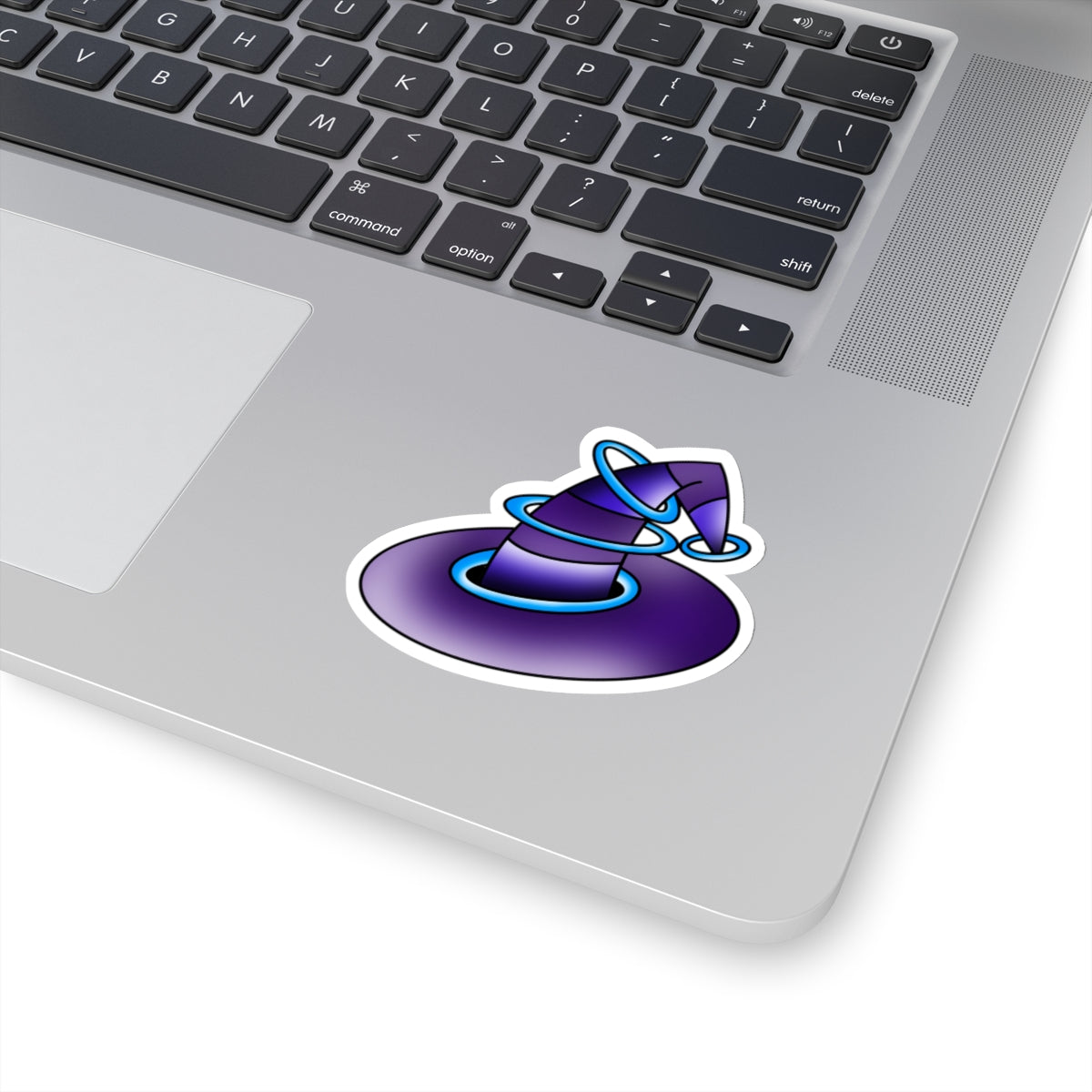 Purple Witch Hat Sticker