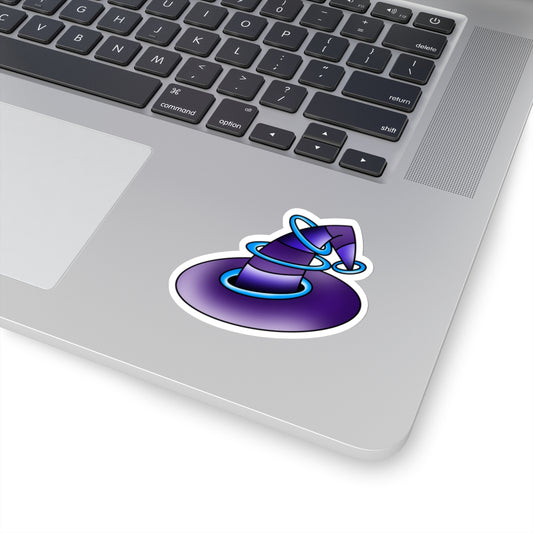 Purple Witch Hat Sticker