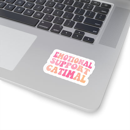 Emotional Support Catimal Sticker