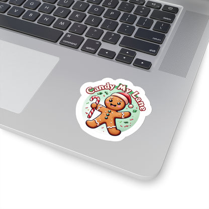 Holiday Candy My Lane  Christmas Sticker