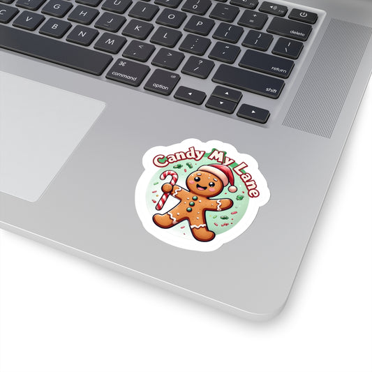 Holiday Candy My Lane  Christmas Sticker