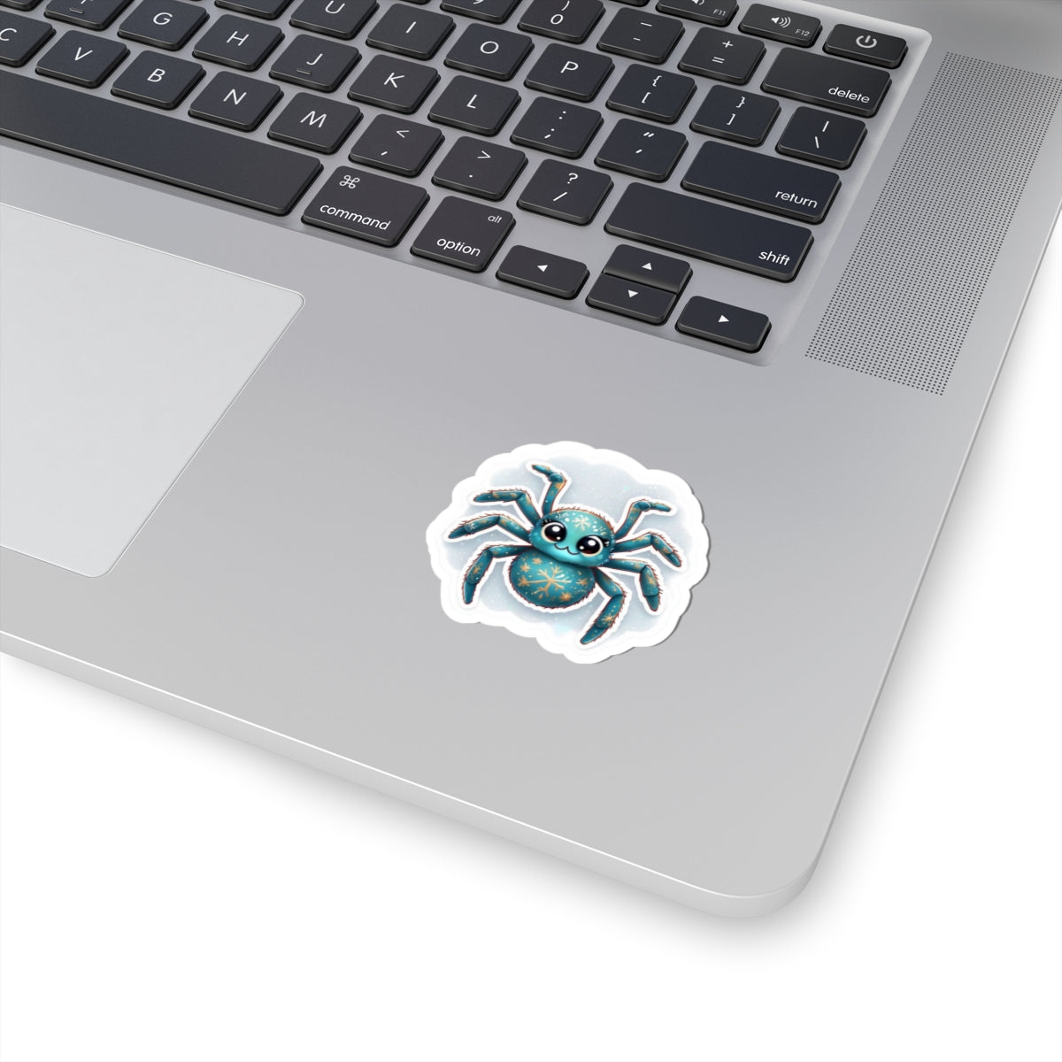 Christmas Black Widow Spider Sticker