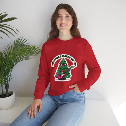 Christmas Makes Me Cry Cozy Christmas Sweater