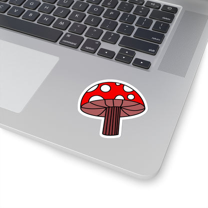 Red Mushroom Sticker