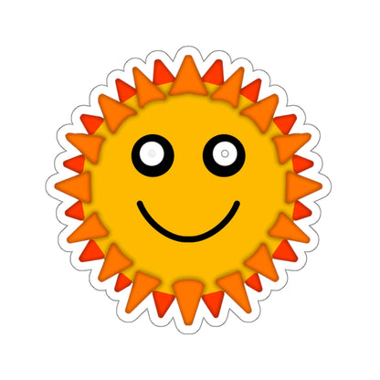 Smiley Sun Sticker