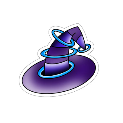 Purple Witch Hat Sticker