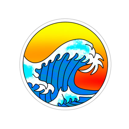 Wave Surf Sticker