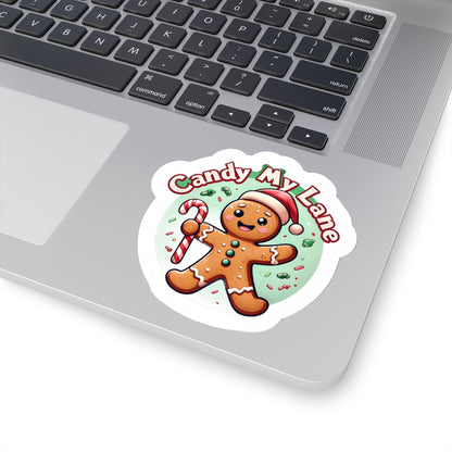 Holiday Candy My Lane  Christmas Sticker