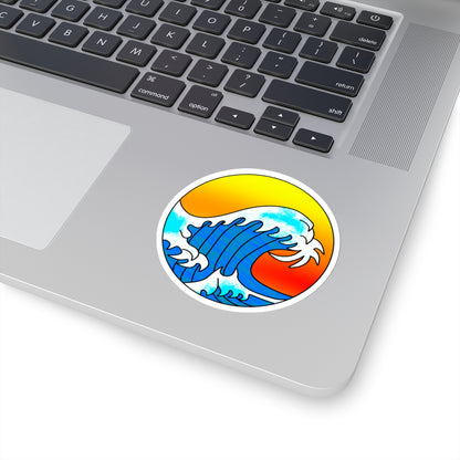 Wave Surf Sticker