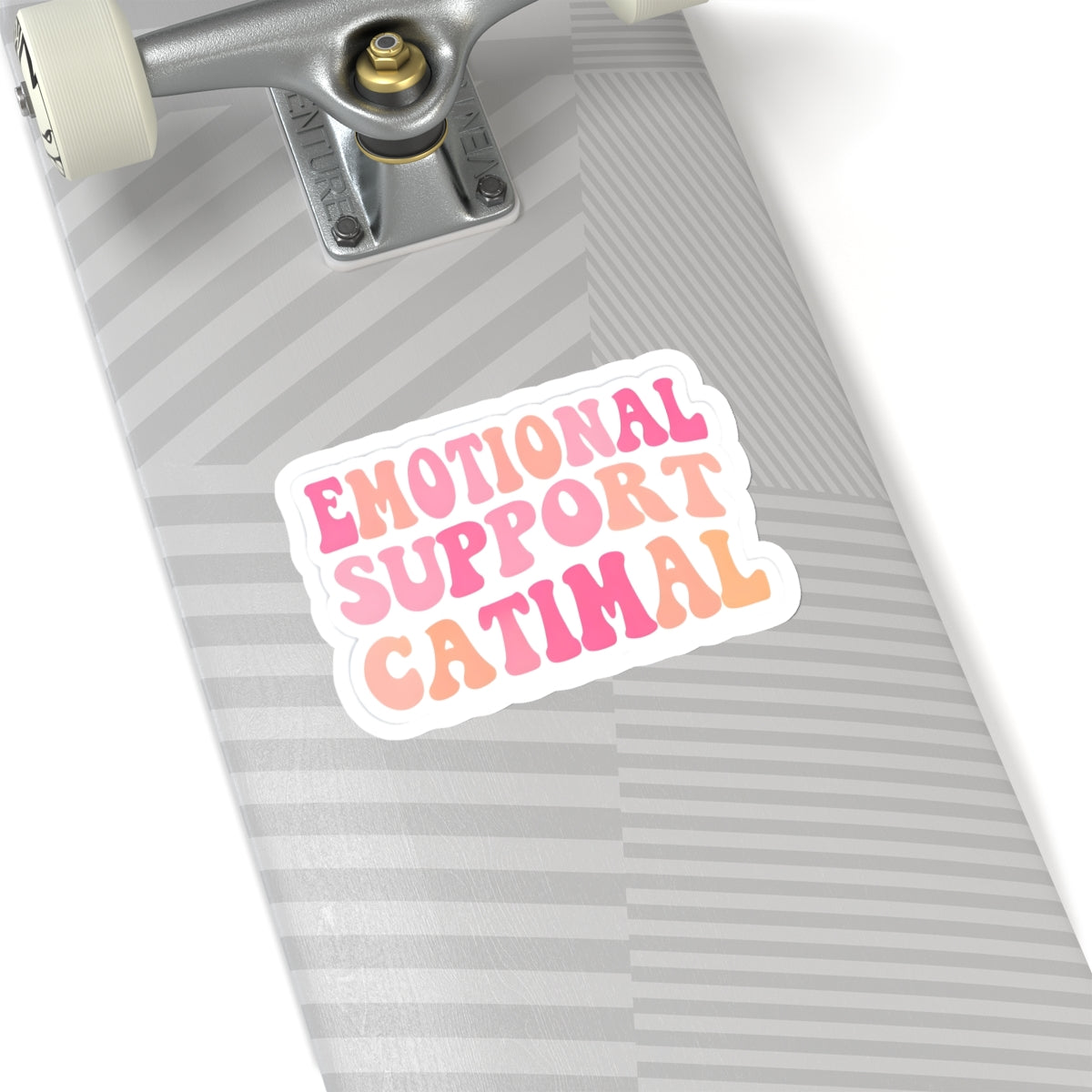 Emotional Support Catimal Sticker