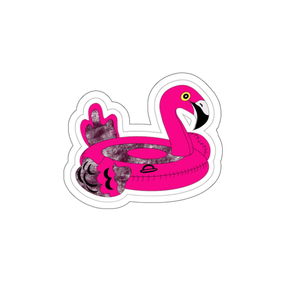 Intensity Shift Flamingo Sticker