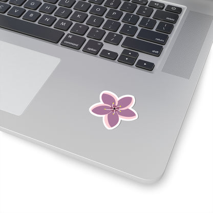 Lavender Cherry Blossom Sticker