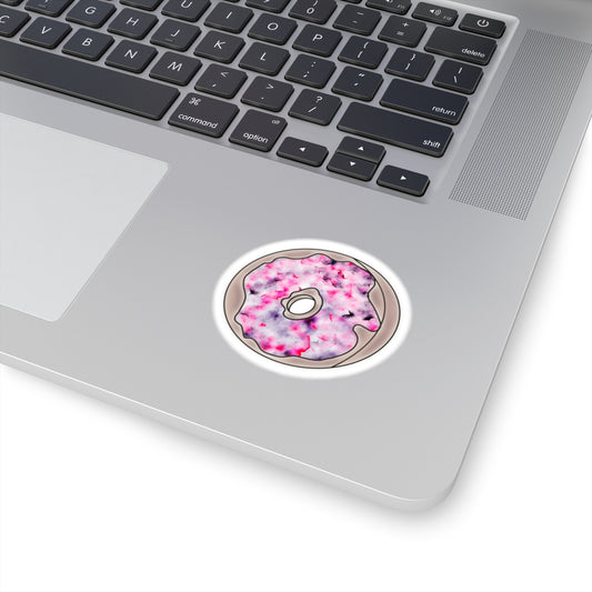 Marble Donut Sticker