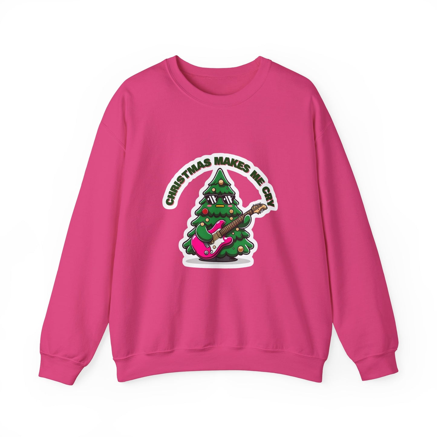 Christmas Makes Me Cry Cozy Christmas Sweater