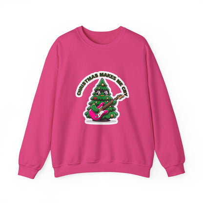 Christmas Makes Me Cry Cozy Christmas Sweater