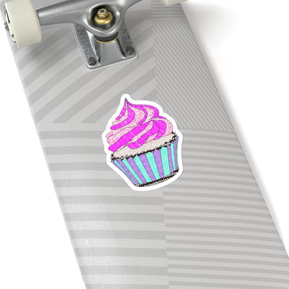 Cupcake Sticker