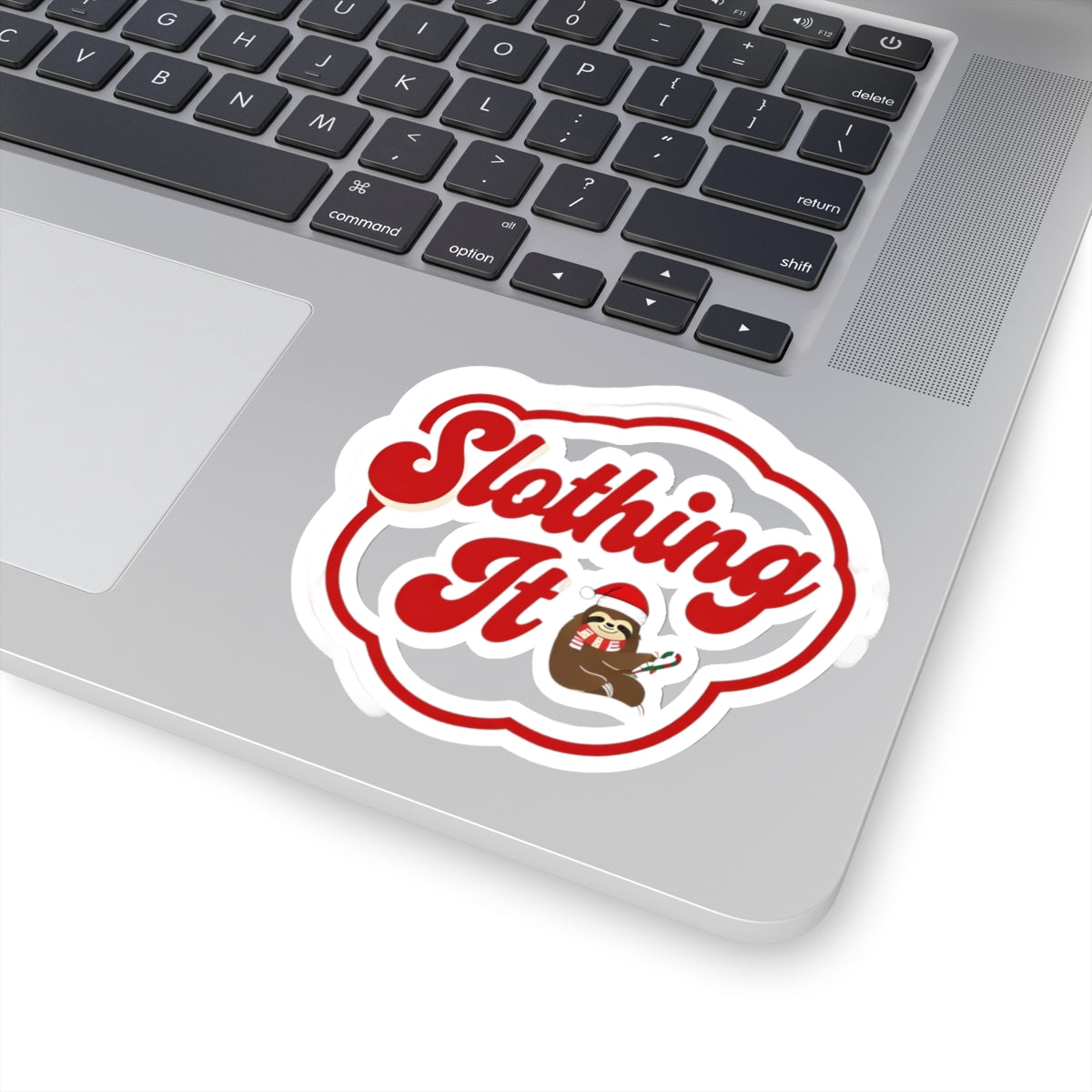 Slothing It Christmas Sticker