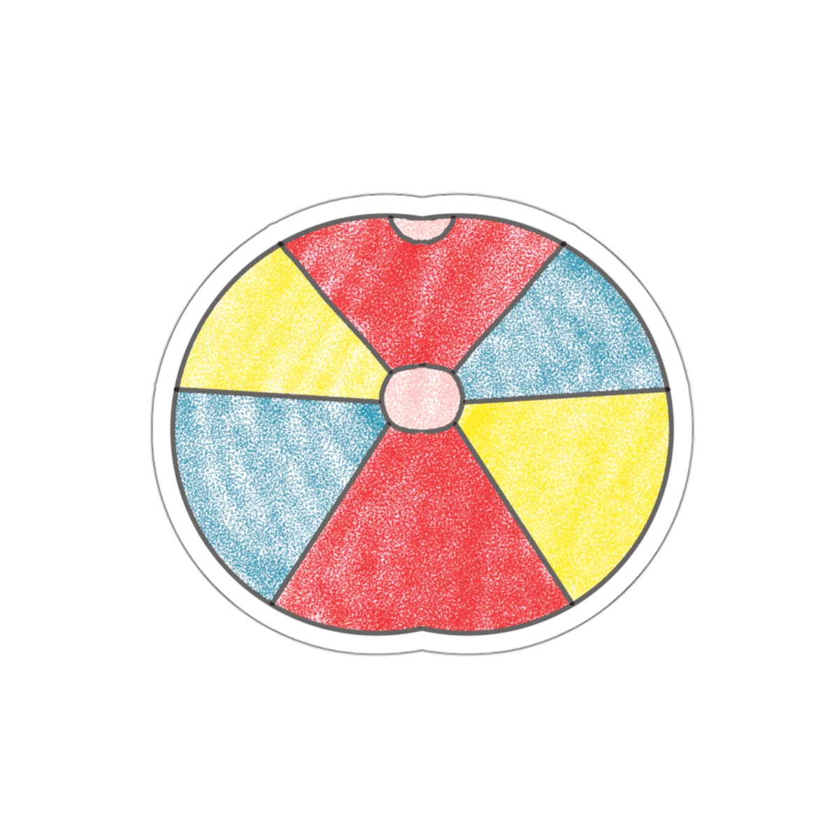 Beach Ball Sticker