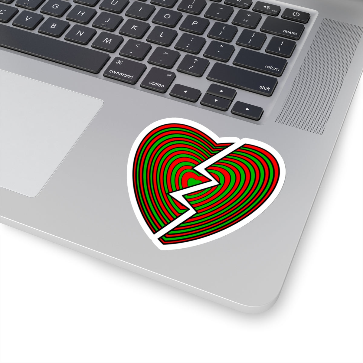 Grinch Heart Breaker Christmas Sticker