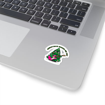 Christmas Makes Me Cry Holiday Sticker