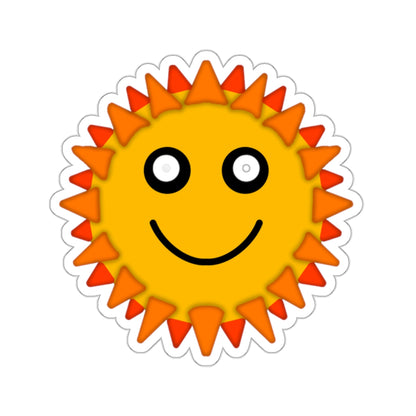 Smiley Sun Sticker