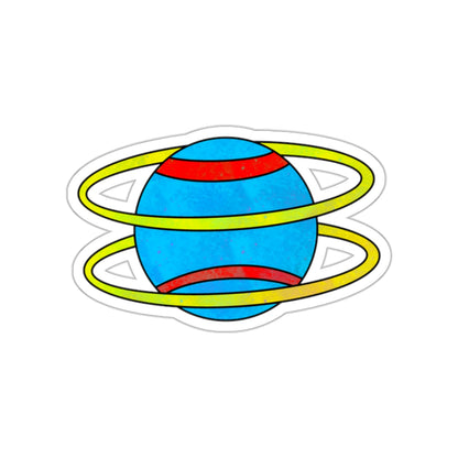 Planet Blue Sticker