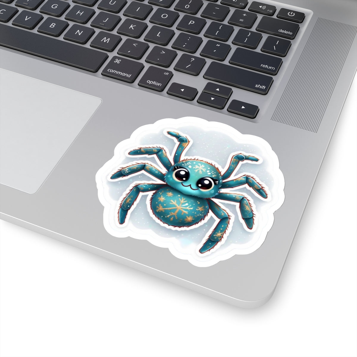 Christmas Black Widow Spider Sticker