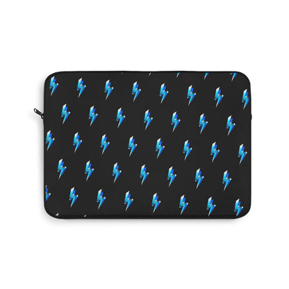 Black Lightning Laptop Sleeve