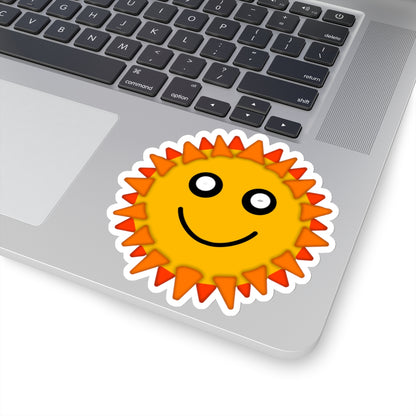 Smiley Sun Sticker