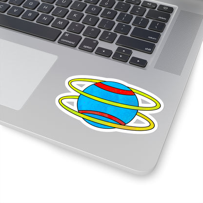 Planet Blue Sticker