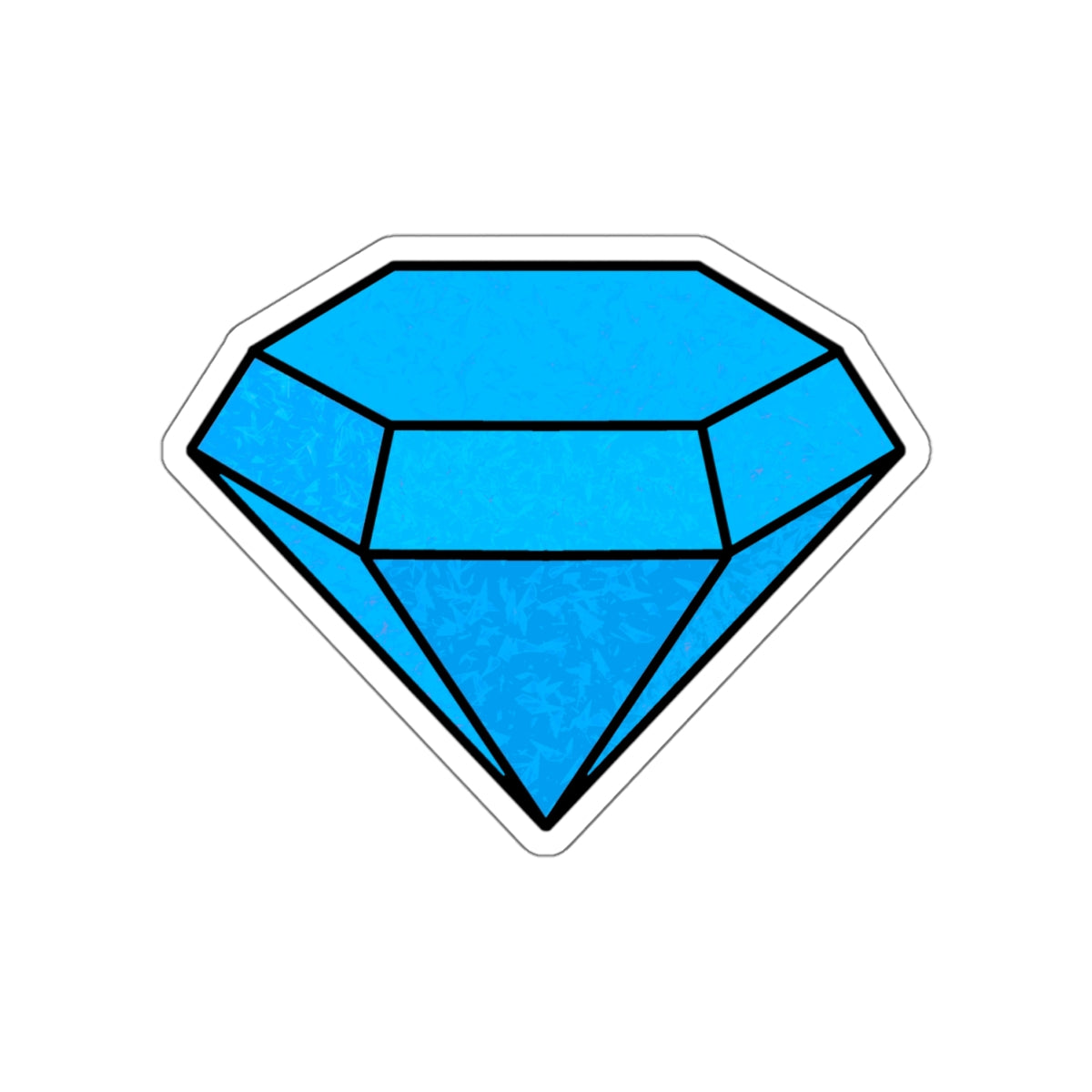 Blue Diamond Sticker