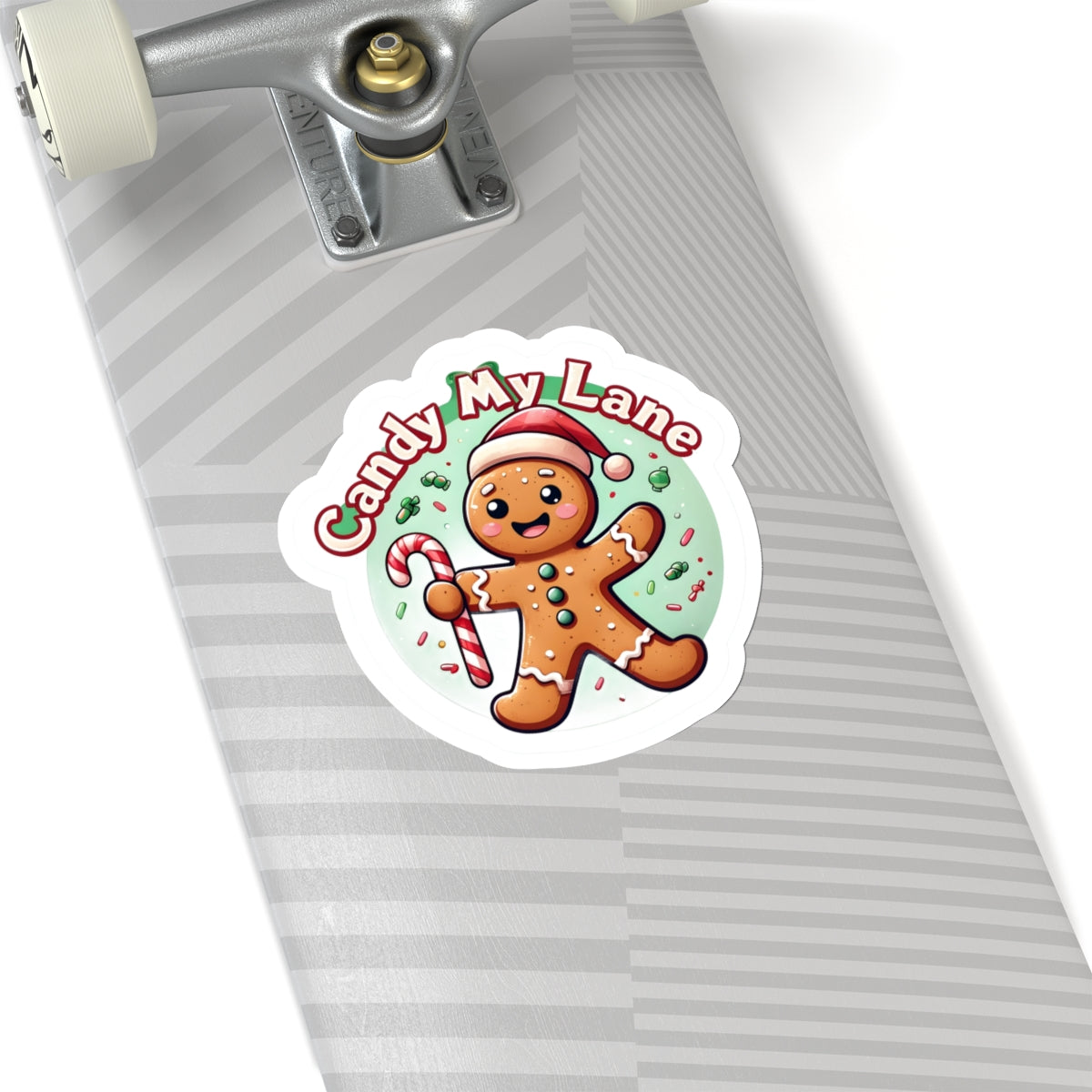 Holiday Candy My Lane  Christmas Sticker