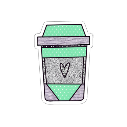 Green Coffee Sticker