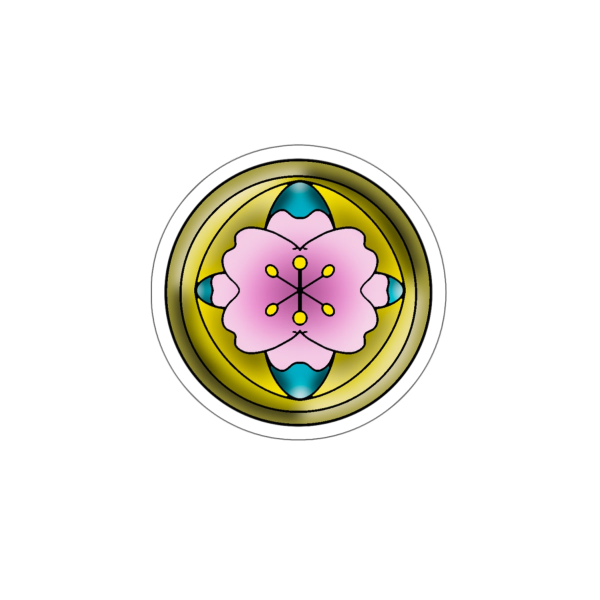 Blossom Coin Sticker