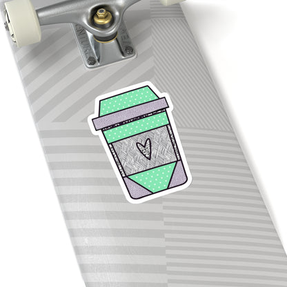 Green Coffee Sticker