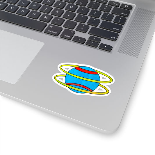 Planet Blue Sticker