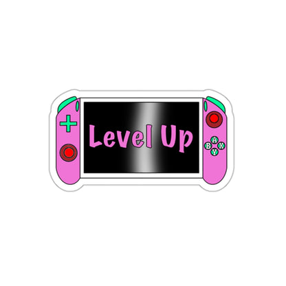 Level Up Switch Console Sticker