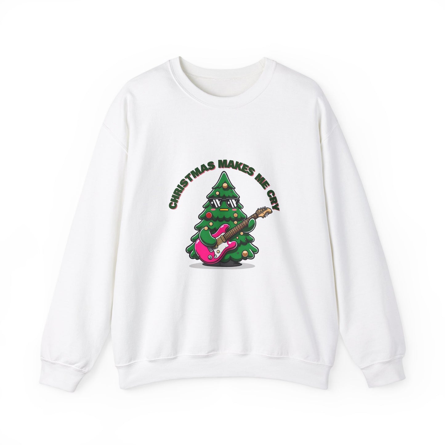 Christmas Makes Me Cry Cozy Christmas Sweater