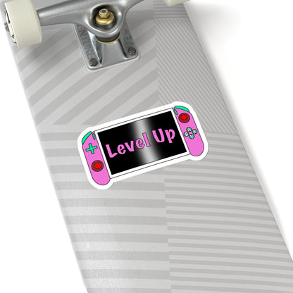 Level Up Switch Console Sticker