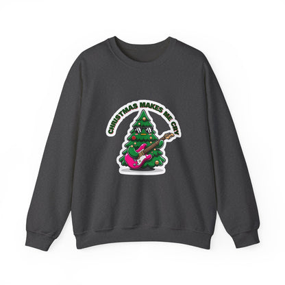 Christmas Makes Me Cry Cozy Christmas Sweater