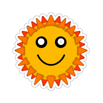 Smiley Sun Sticker