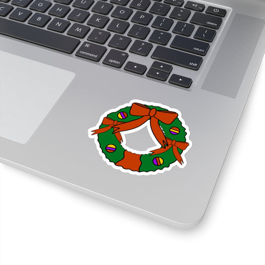 Wreath Christmas Sticker