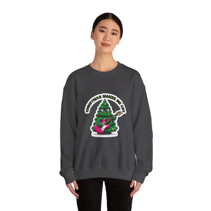 Christmas Makes Me Cry Cozy Christmas Sweater