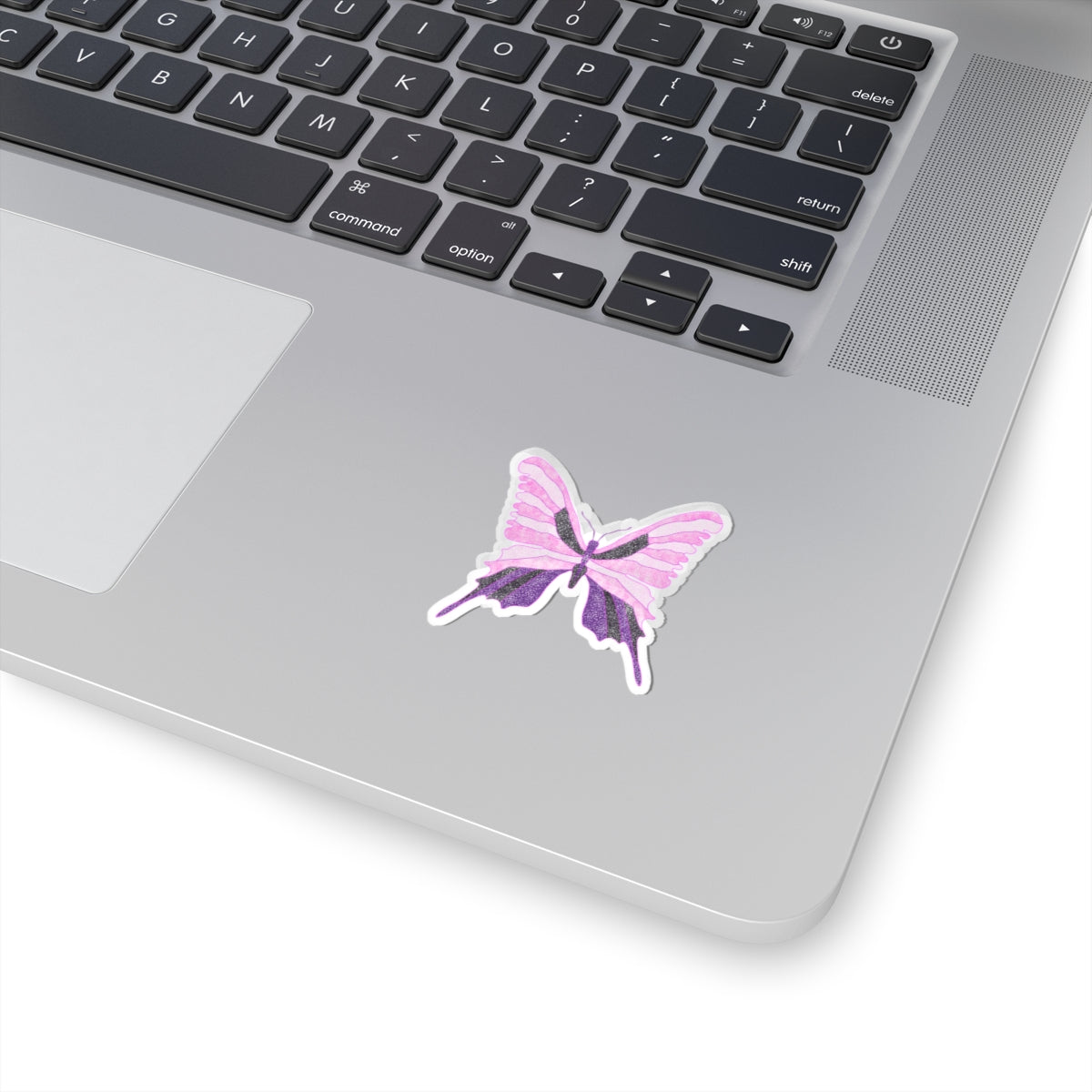 Purple Butterfly Sticker