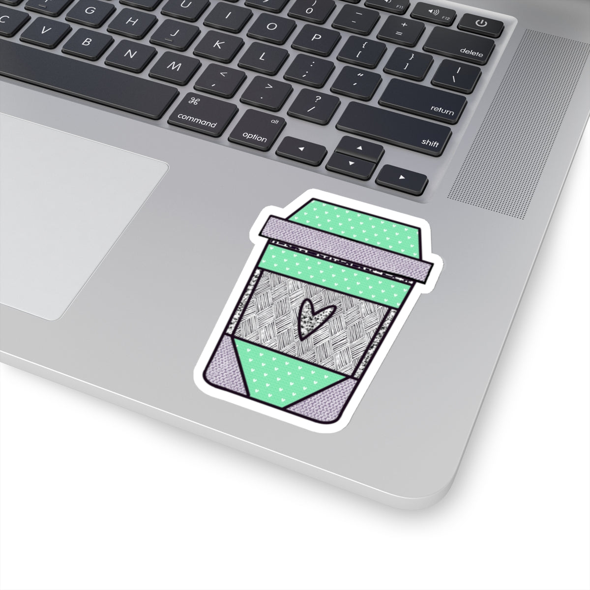 Green Coffee Sticker