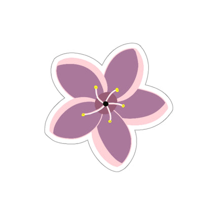 Lavender Cherry Blossom Sticker